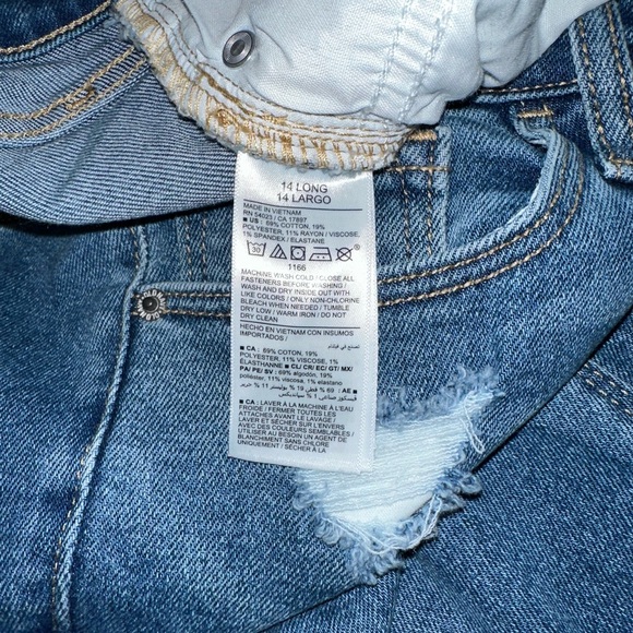 Old‎ Navy Mid-Rise Rockstar Super Skinny size 14 - Picture 5 of 7